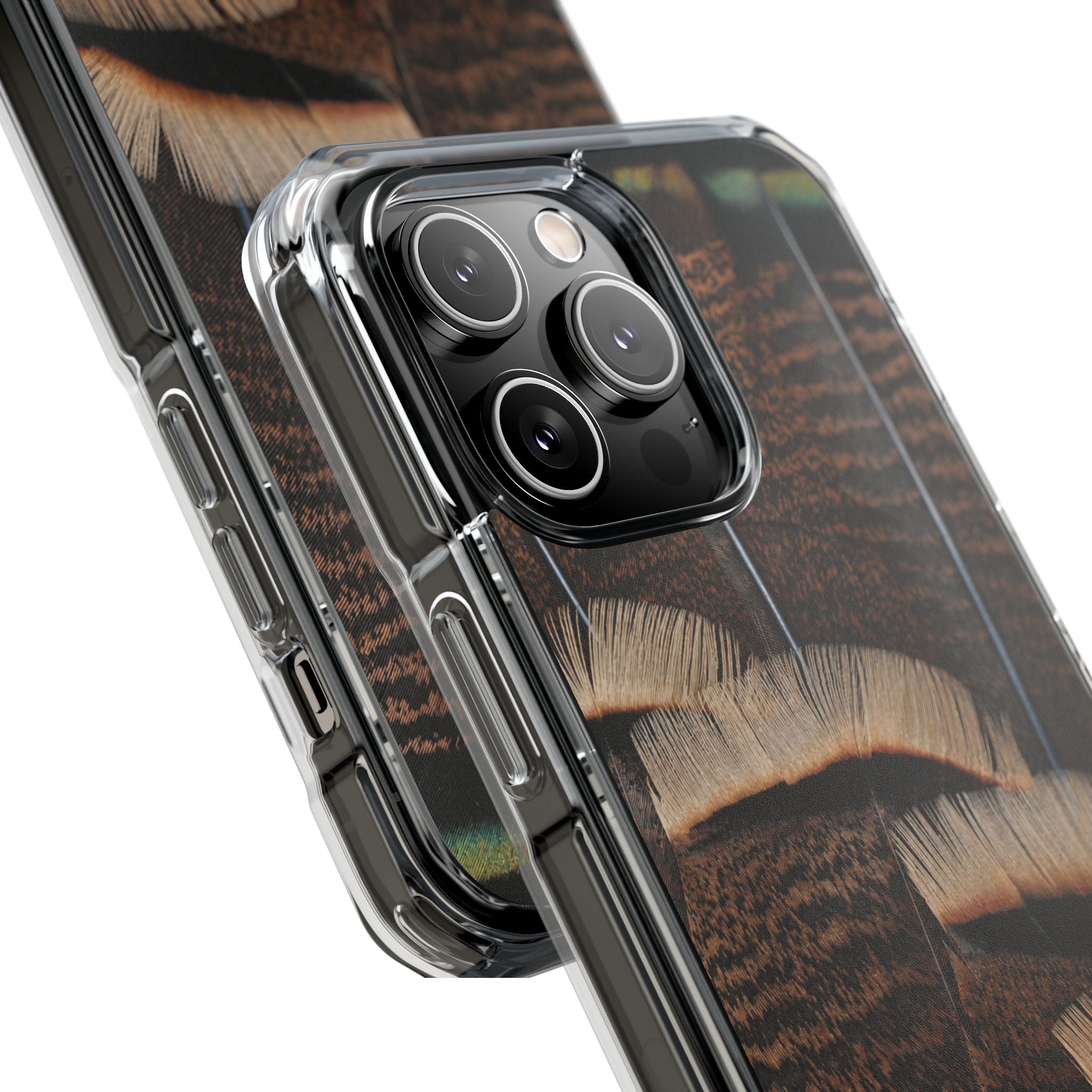 Turkey Feather MagSafe® Compatible Phone Case