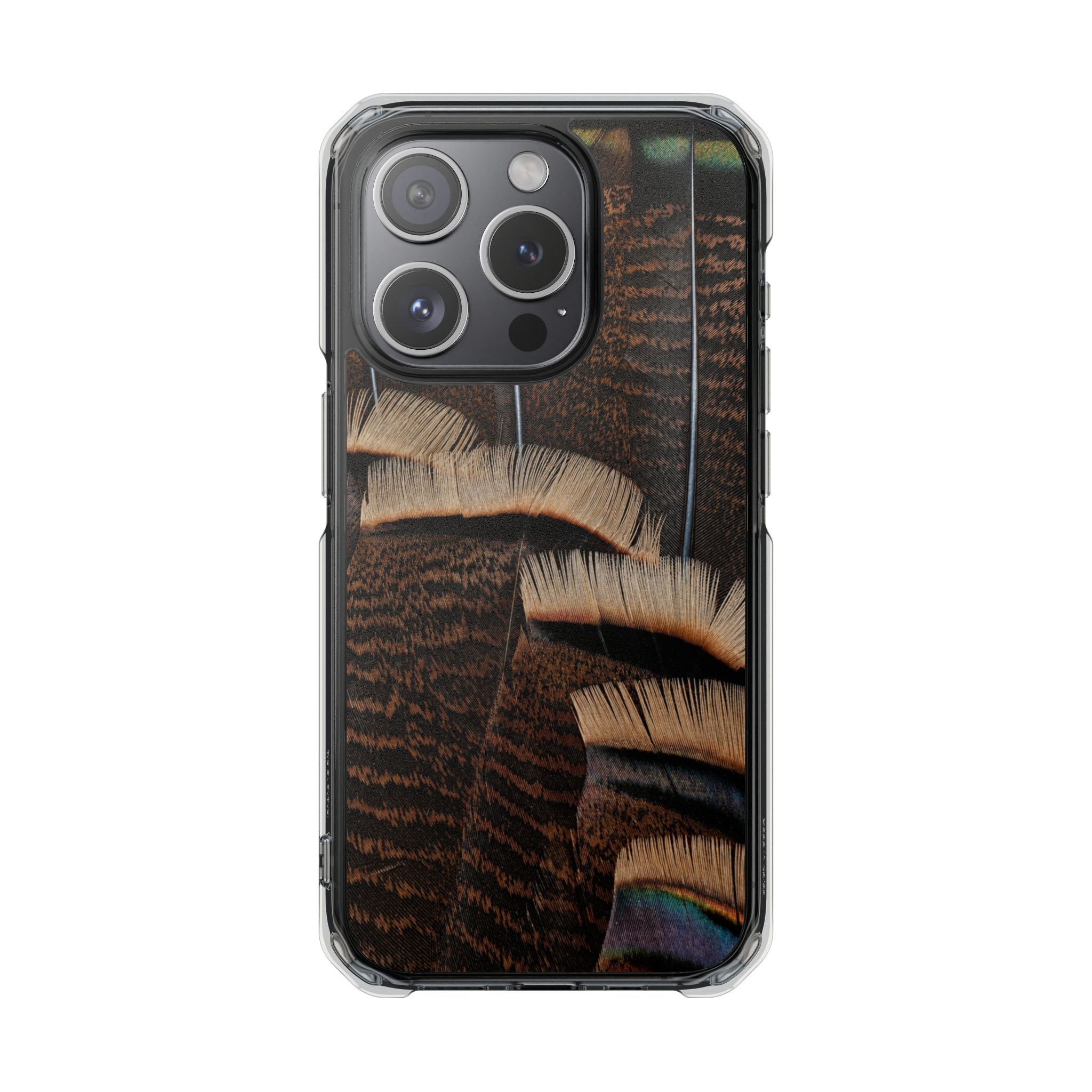 Turkey Feather MagSafe® Compatible Phone Case