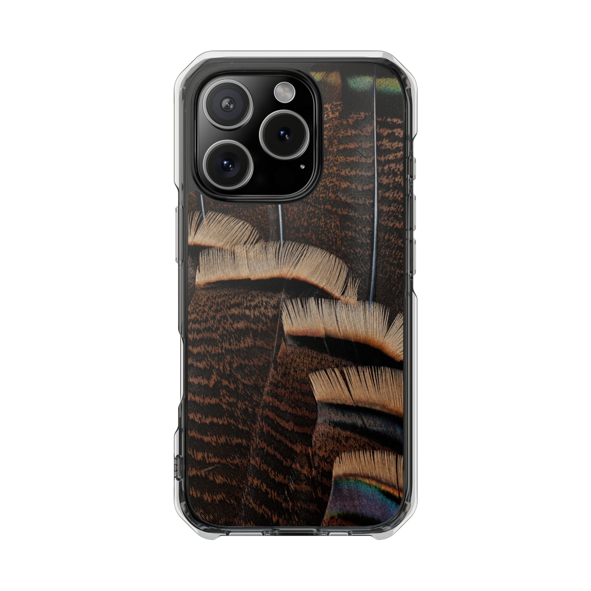 Turkey Feather MagSafe® Compatible Phone Case