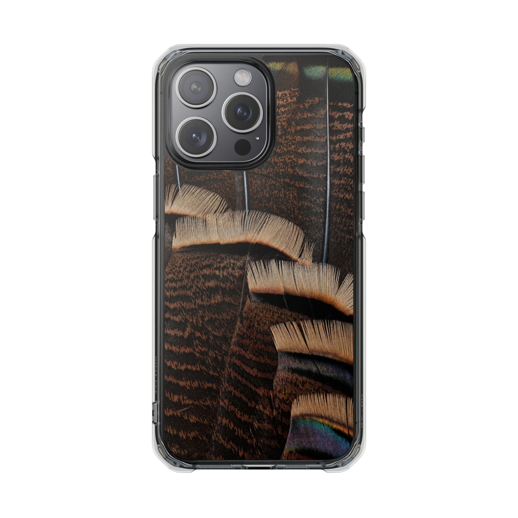 Turkey Feather MagSafe® Compatible Phone Case