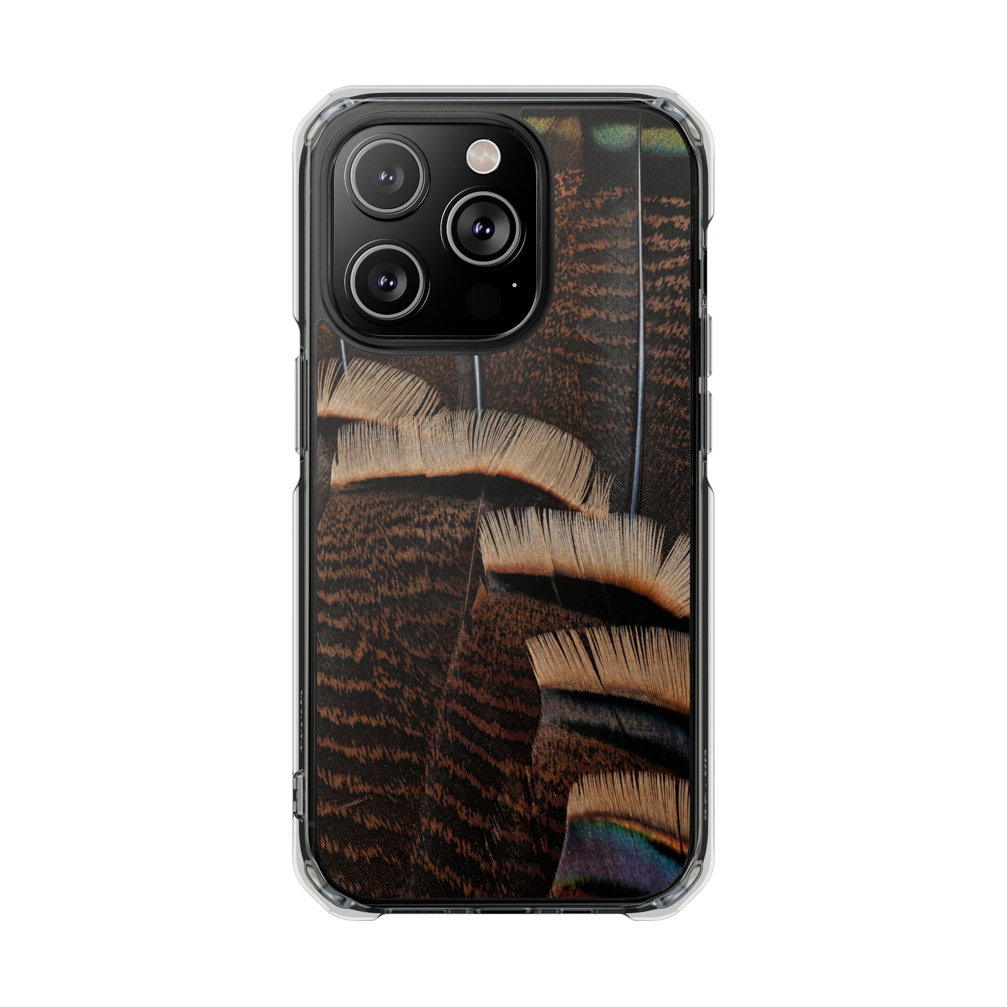Turkey Feather MagSafe® Compatible Phone Case