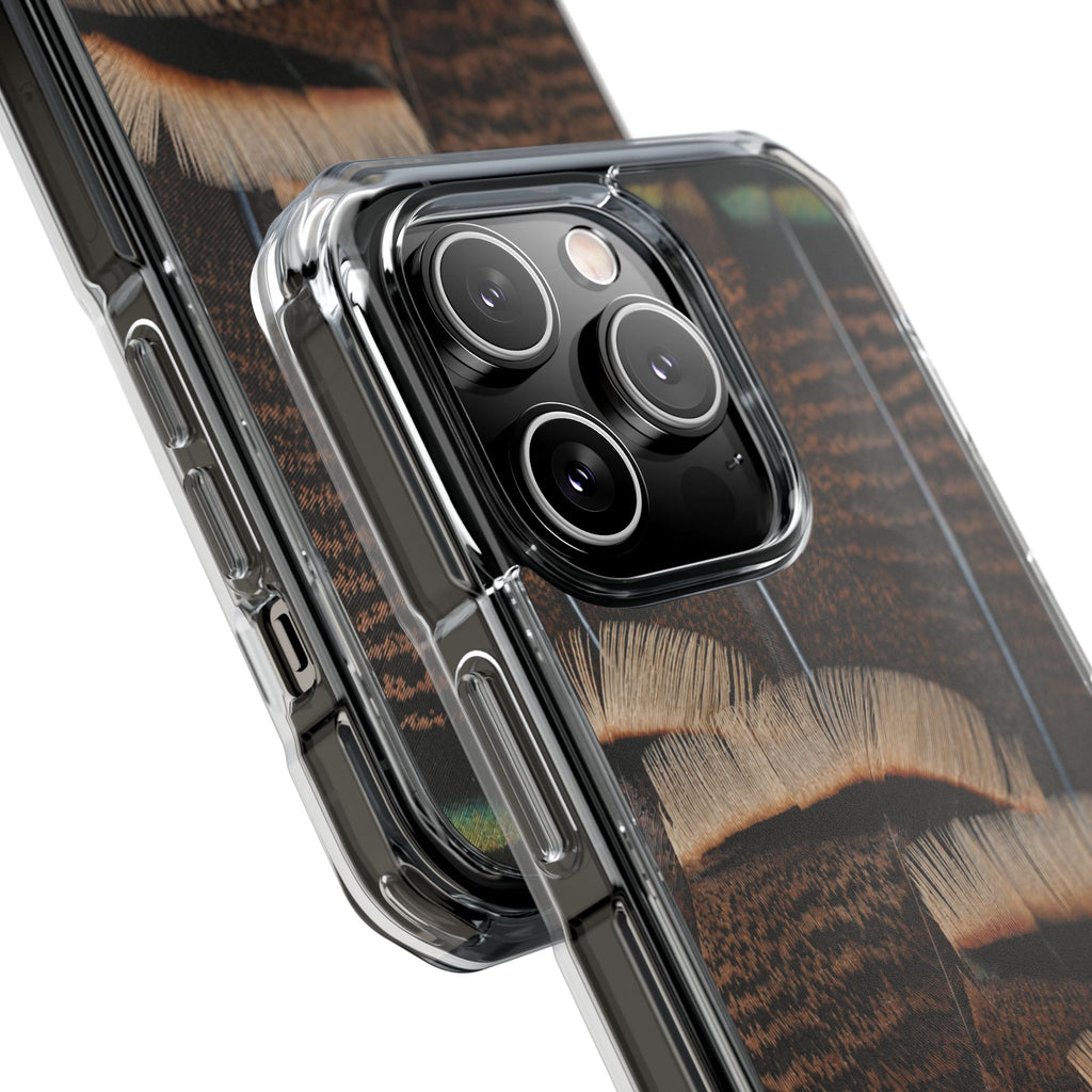 Turkey Feather MagSafe® Compatible Phone Case