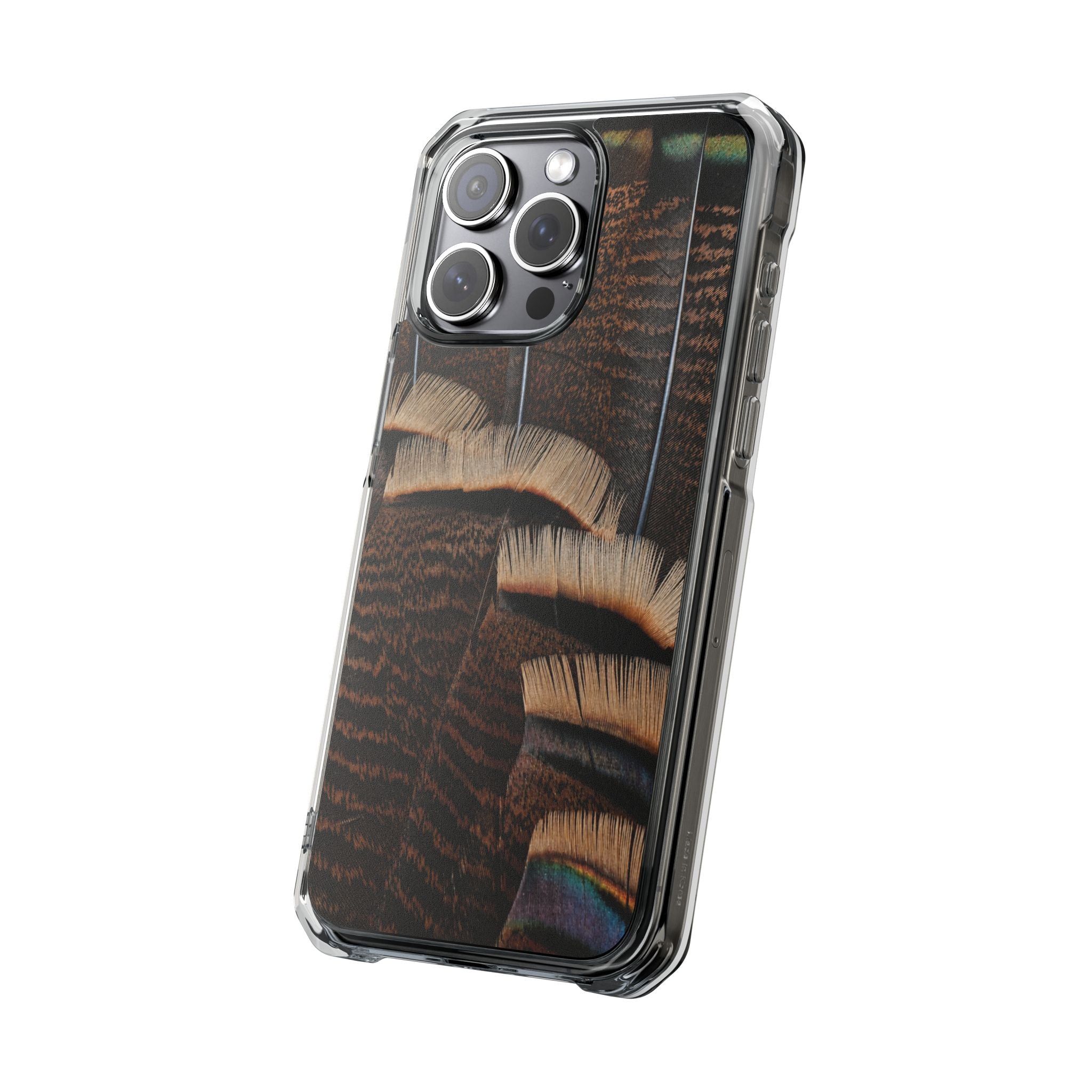 Turkey Feather MagSafe® Compatible Phone Case