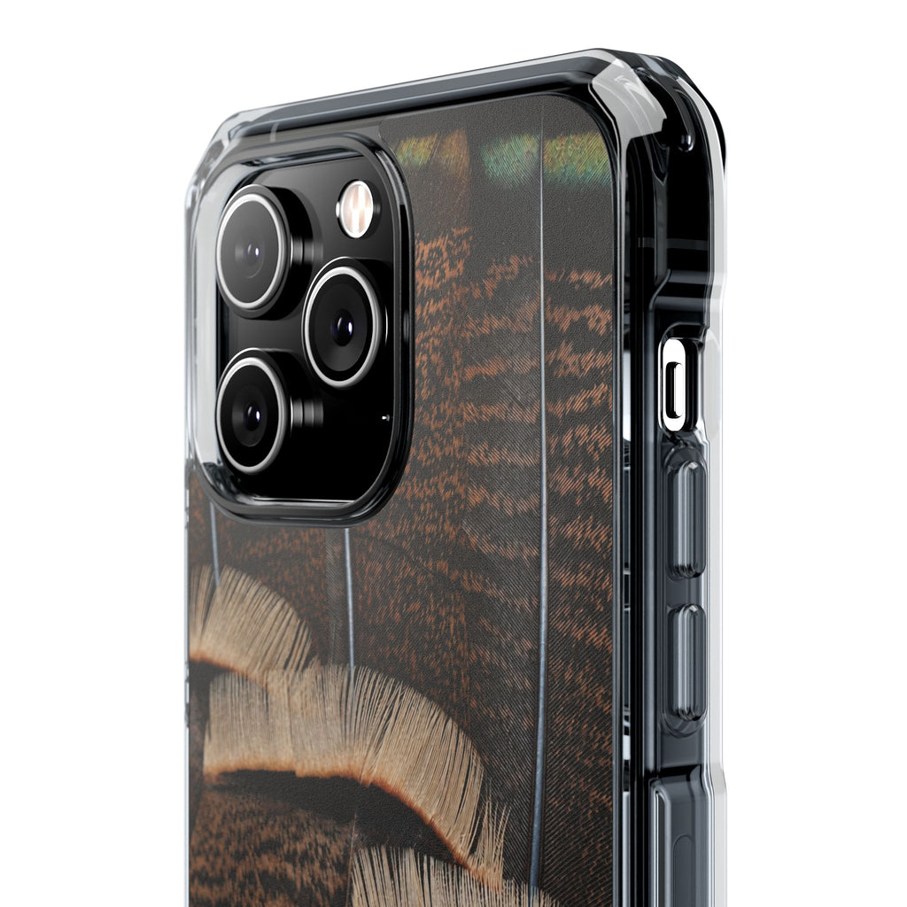Turkey Feather MagSafe® Compatible Phone Case
