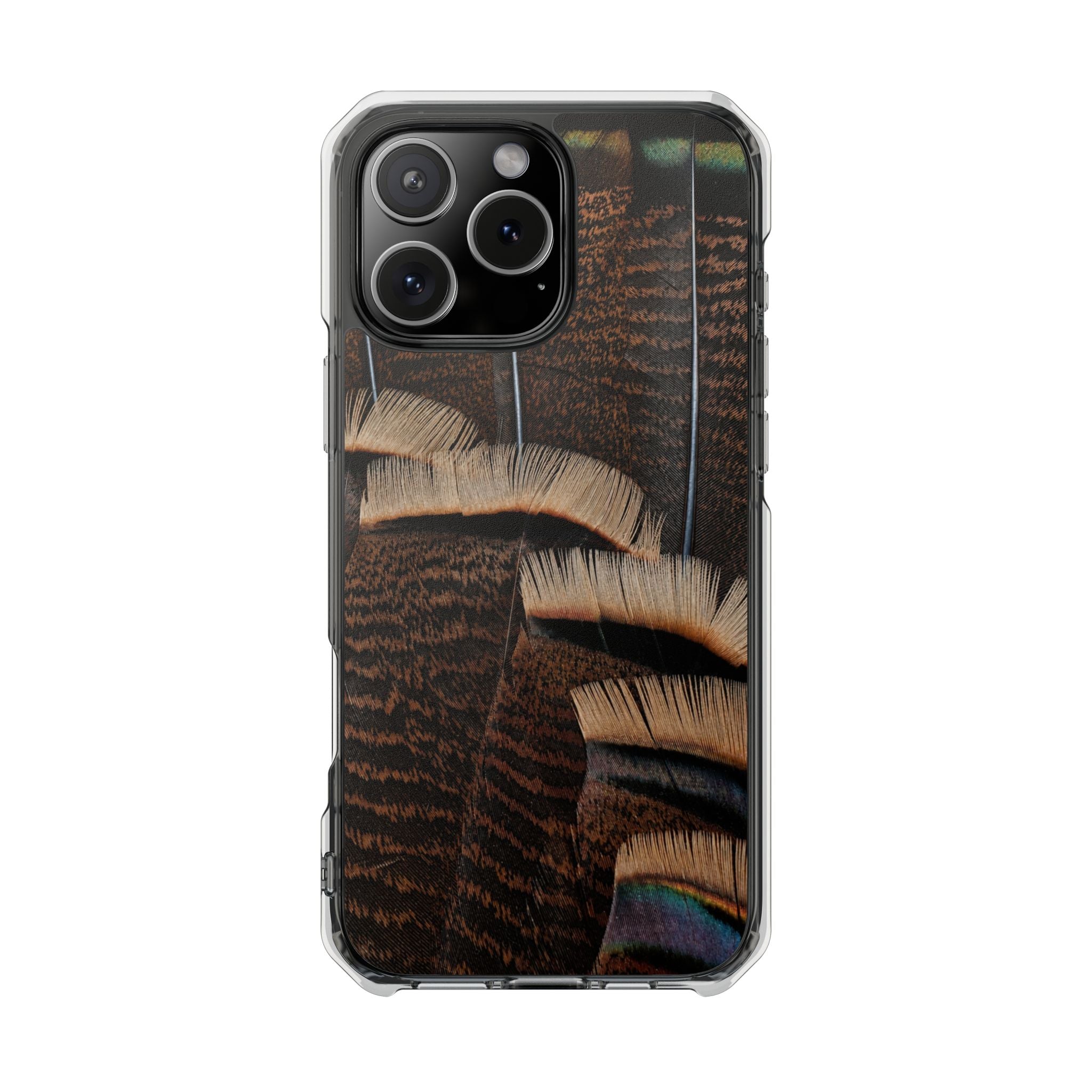Turkey Feather MagSafe® Compatible Phone Case