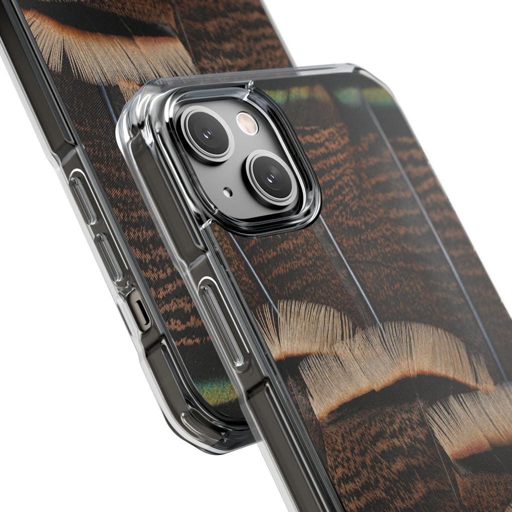 Turkey Feather MagSafe® Compatible Phone Case
