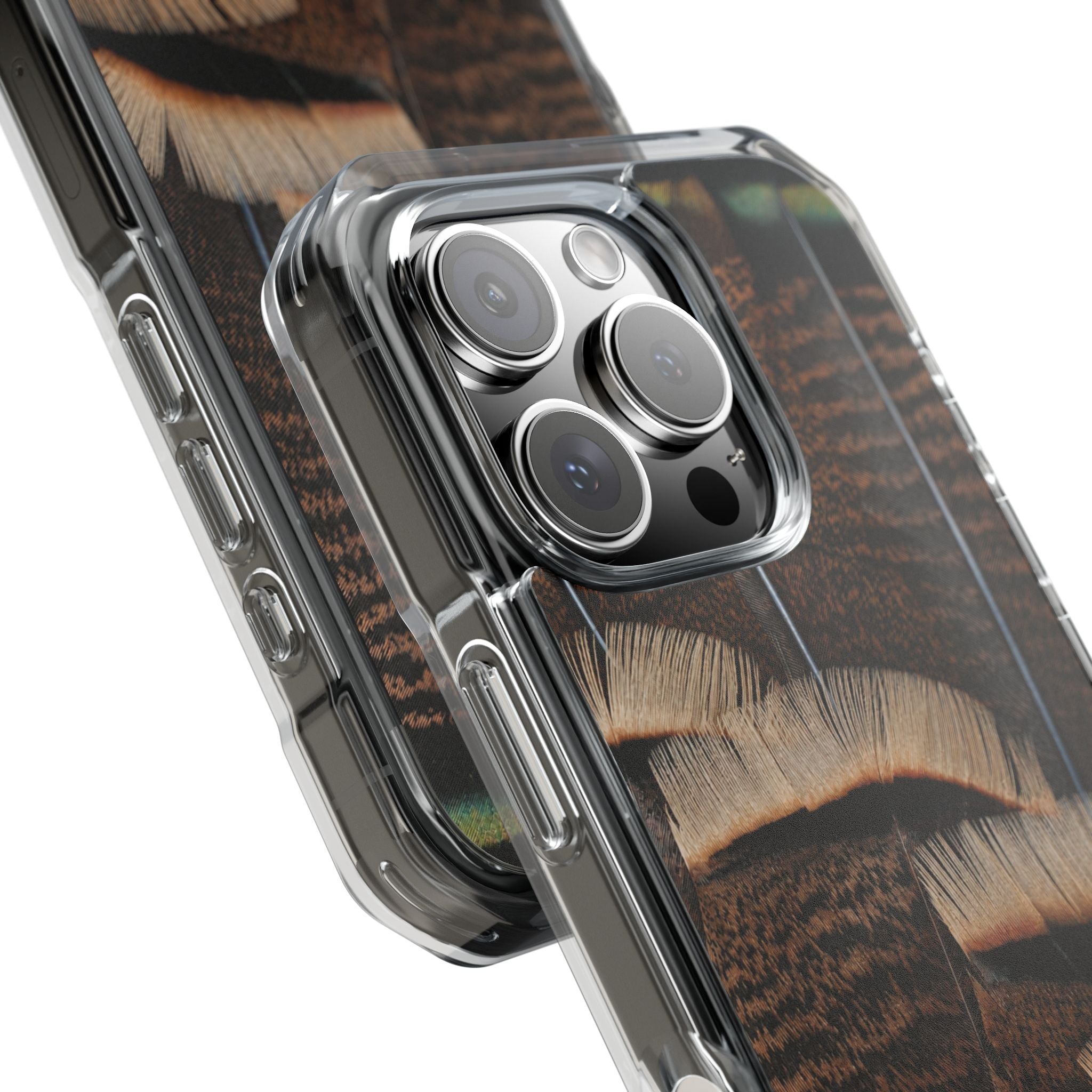 Turkey Feather MagSafe® Compatible Phone Case