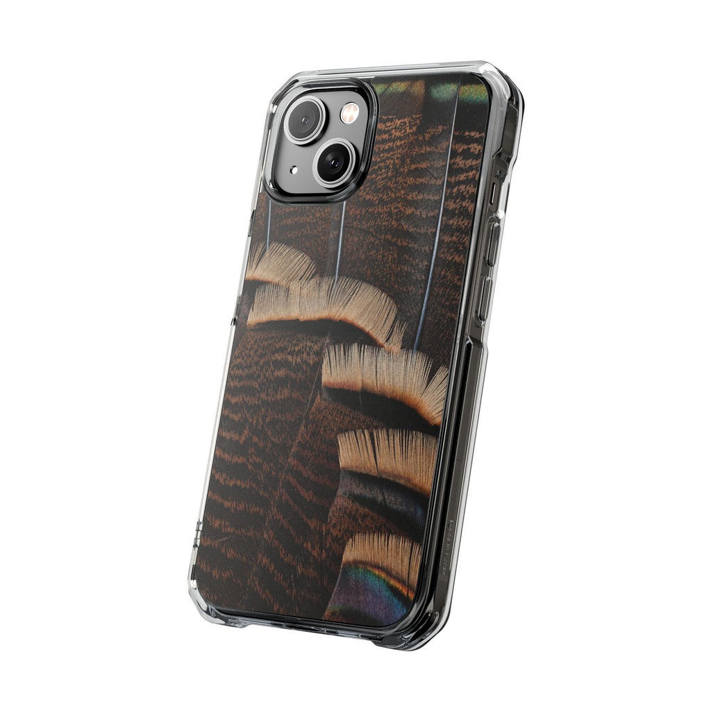 Turkey Feather MagSafe® Compatible Phone Case
