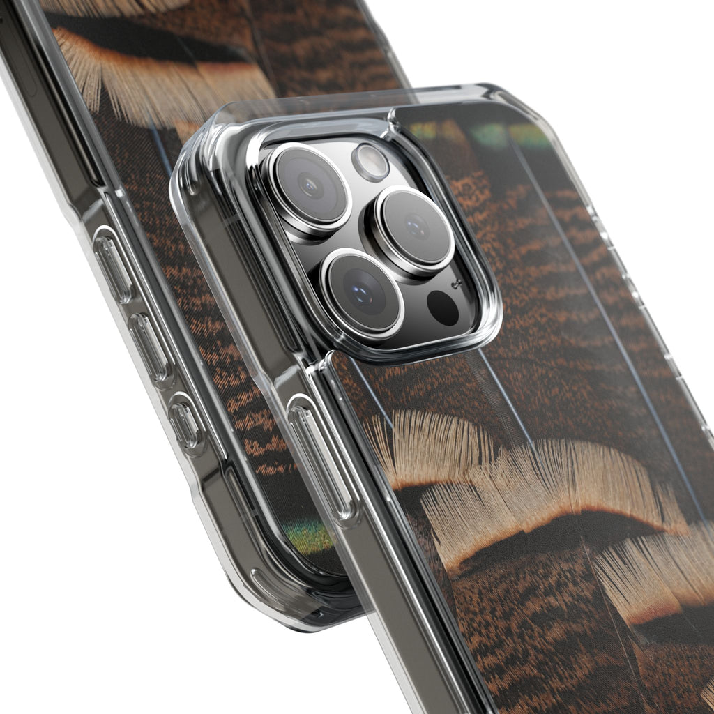 Turkey Feather MagSafe® Compatible Phone Case