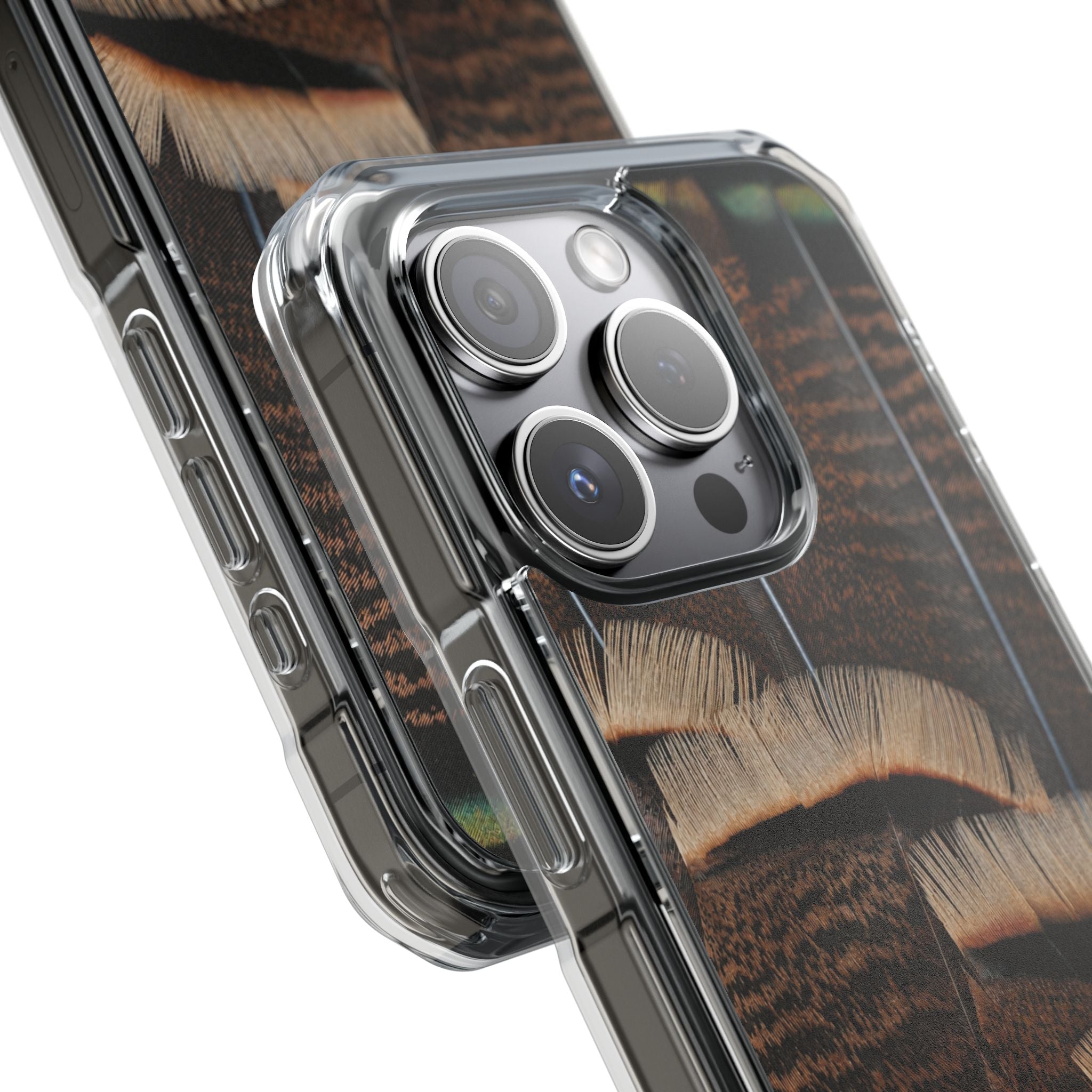 Turkey Feather MagSafe® Compatible Phone Case